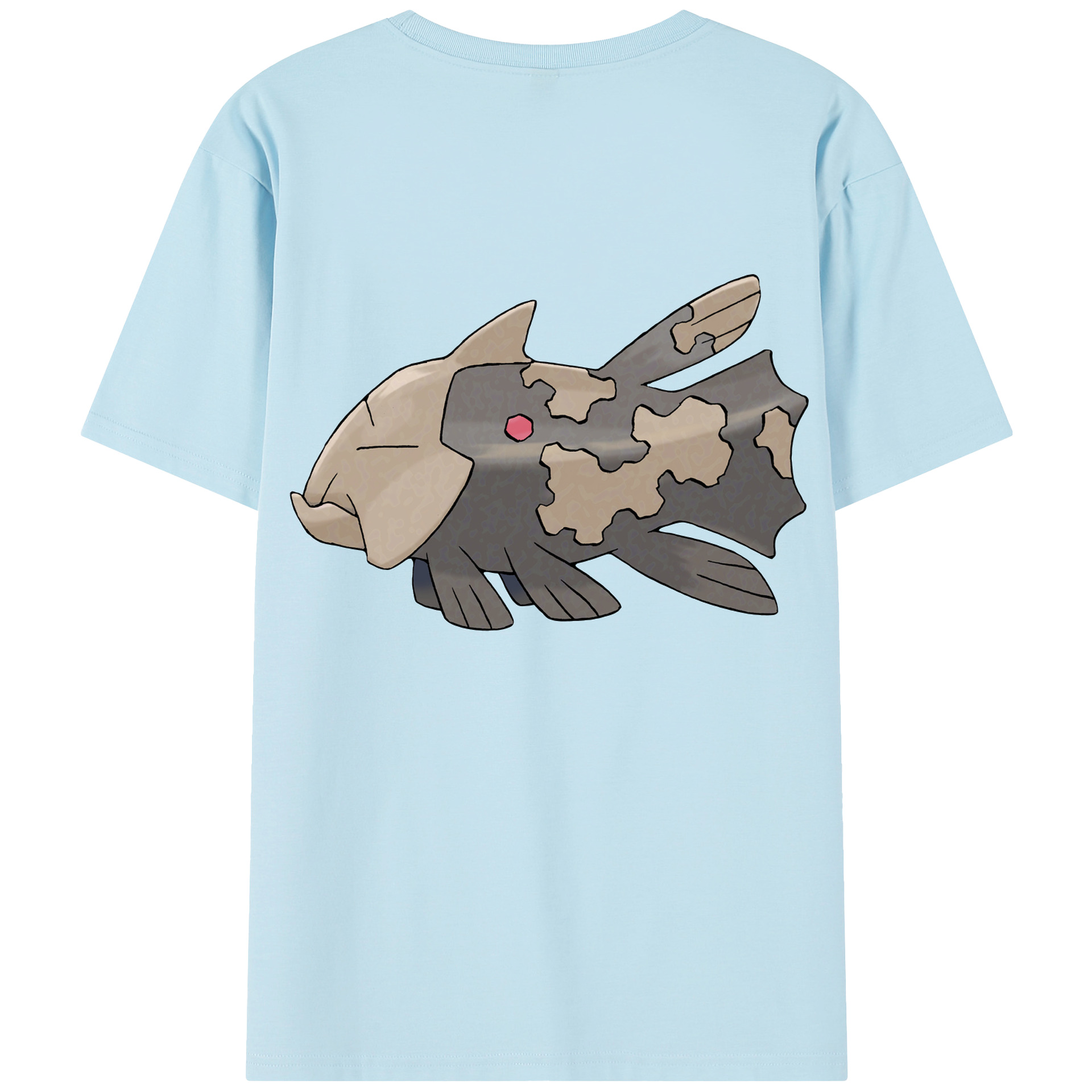 （画像用） ポケットモンスター Pokémon 綿100％半袖Tシャツ（背面プリント）
